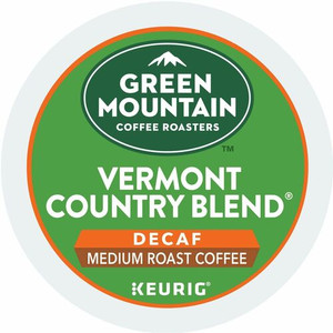 Green Mountain Coffee Roasters K-Cup Vermont Country Blend Decaf Coffee - Compatible with Keurig Brewer - Medium - K-Cup - Decaffeinated Product Image 