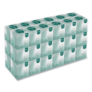 Kleenex Naturals Facial Tissue for Business, BOUTIQUE POP-UP Box, 2-Ply, White, 90 Sheets/Box, 36 Boxes/Carton View Product Image