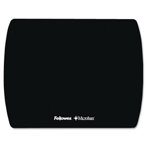 Fellowes Ultra Thin Mouse Pad with Microban Protection, 9 x 7, Black View Product Image