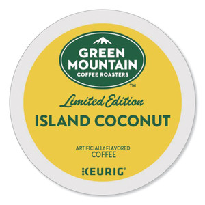 Green Mountain Coffee Island Coconut Coffee K-Cup Pods, 24/Box (GMT6720) View Product Image