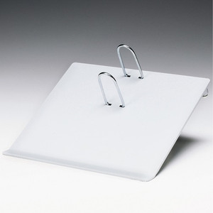 SKILCRAFT Calendar Pad Stand, Plastic,f/ 3-1/2"x5-1/2" Page Refill,GY (NSN1626156) View Product Image