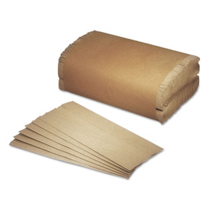 AbilityOne 8540002910392, SKILCRAFT C-Fold Paper Hand Towels, 10.25w, Brown, 200/Pack, 12 Packs/Box Product Image 