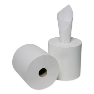 AbilityOne 8540015909069, SKILCRAFT Center-Pull Paper Towel, 2-Ply, 8.25" x 600 ft, White, 600/Roll, 6 Rolls/Box Product Image 