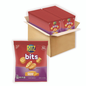 Nabisco Ritz Bits, Cheese, 1.5 oz Packs, 60/Carton View Product Image