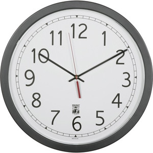 SKILCRAFT 16.5" Round SelfSet Wall Clock (NSN6238825) View Product Image