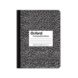 TOPS Composition Book, Wide/Legal Rule, Black Marble Cover, (100) 9.75 x 7.5 Sheets TOP63795 View Product Image