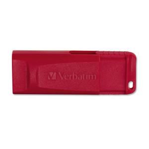 Verbatim Store 'n' Go USB Flash Drive, 64 GB, Red View Product Image