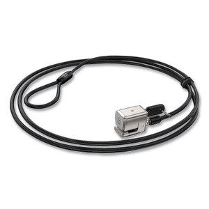 AbilityOne 5340016952543, SKILCRAFT Kensington Keyed Computer Lock for Surface Pro/Surface Go, 6 ft, Black/Silver Product Image 