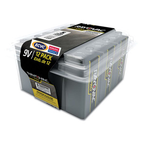 AbilityOne 6135009002139, SKILCRAFT Alkaline 9V Batteries, 12/Pack View Product Image