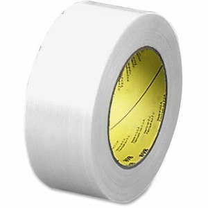 Scotch Premium-Grade Filament Tape - 60 yd Length x 2" Width x 6.6 mil Thickness - 3" Core - Clear - Synthetic Rubber - Glass Yarn Backing Product Image 
