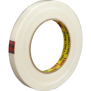 Scotch Premium-Grade Filament Tape - 60 yd Length x 0.75" Width x 6.6 mil Thickness - (MMM898134) Product Image 