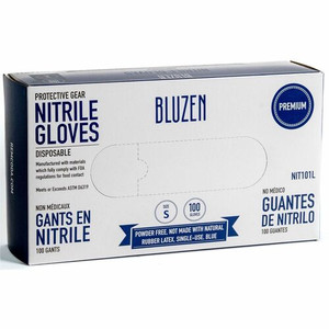 Remcoda Extra-Strength Nitrile Gloves - 4 mil Thickness - Chemical Protection - Small Size - For Right/Left Hand - Nitrile Product Image 