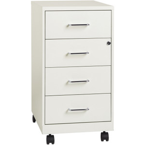 NuSparc Mobile Storage Cabinet - 14.2" Width x 18" Depth x 26.5" Height - (NPRVF418DMWE) Product Image 