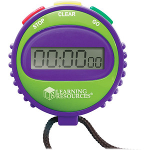 Learning Resources Simple Stopwatch - (LRNLER0808) View Product Image