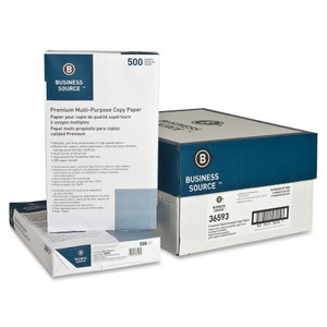 Business Source Premium Multipurpose Copy Paper - White - (BSN36593PL) View Product Image