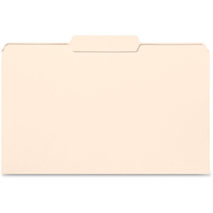 Business Source 1/3 Tab Cut Legal Recycled Top Tab File Folder - 8 1/2" x 14" - (BSN99725) Product Image 