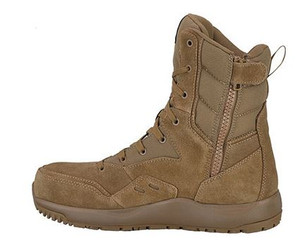 Volcom Stone Force Tactical Boot, 8" Coyote Side Zip Product Image 