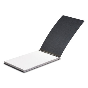 ACCO PRESSTEX Report Cover with Tyvek Reinforced Hinge, Top Bound, Two-Piece Prong Fastener, 2" Capacity, 11 x 14, Black/Black View Product Image