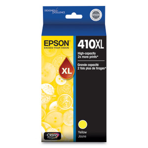 Epson T410XL420-S (410XL) Claria High-Yield Ink, 650 Page-Yield, Yellow Product Image 