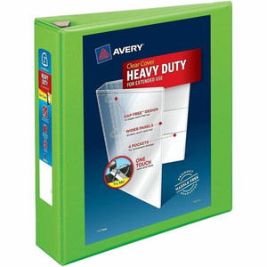 Avery Heavy-Duty View Binders - Locking One Touch EZD Rings - 2" Binder Capacity - Letter - 8 1/2" x 11" Sheet Size - 540 Sheet Capacity - (AVE79776) Product Image 