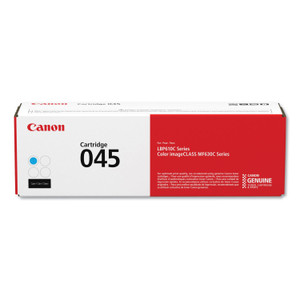 Canon 1241C001 (045) Toner, 1,300 Page-Yield, Cyan View Product Image