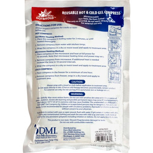 First Aid Only Reusable Hot/Cold Gel Pack - 1" Height x 9" Width x 6" Depth Product Image 