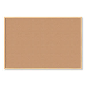 U Brands Cork Bulletin Board - 48" Board Height x 72" Board Width - (UBR2872U0001) View Product Image