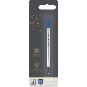Parker Rollerball Pen Refill - 0.50 mm , Medium Point - Blue Ink Product Image 