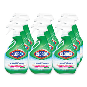 Clorox Clean-Up Cleaner + Bleach, Original, 32 oz Spray Bottle, 9/Carton (CLO31221) View Product Image