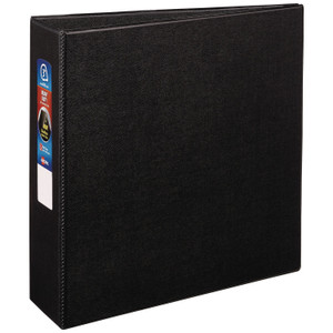 Avery Heavy-Duty Non-View Binder with DuraHinge and Locking One Touch EZD Rings, 3 Rings, 3" Capacity, 11 x 8.5, Black View Product Image