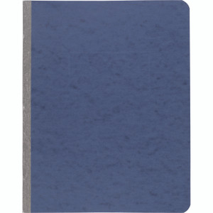 ACCO Pressboard Report Cover with Tyvek Reinforced Hinge, Two-Piece Prong Fastener, 3" Capacity, 8.5 x 11, Dark Blue/Dark Blue View Product Image