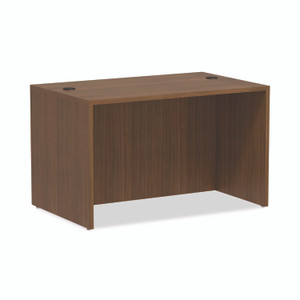 Alera Valencia Series Straight Front Desk Shell, 47.25" x 29.5" x 29.63", Modern Walnut View Product Image