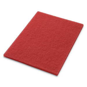 Americo Buffing Pads, 28 x 14, Red, 5/Carton (AMF40441428) View Product Image