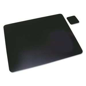 Artistic Leather Desk Pad with Coaster, 20 x 36, Black (AOP2036LE) View Product Image