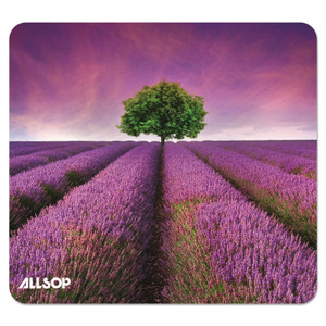 Allsop Naturesmart Mouse Pad, 8.5 x 8, Lavender Field Design (ASP31422) View Product Image