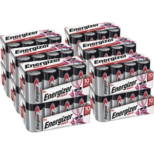 Energizer MAX Alkaline D Battery 8-Packs - For Multipurpose - D - 8/Pack Product Image 