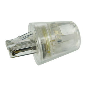 Softalk Telephone Cord Twisstop Untangler - 1 x RJ-11 Phone Male - 1 x RJ-11 Phone Female - Clear Product Image 