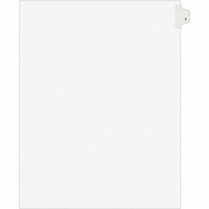 Avery Individual Legal Exhibit Dividers - Avery Style - Unpunched - 25 x Divider(s) - 25 Printed Tab(s) - Digit - (AVE11911) Product Image 