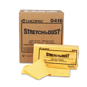 Chix Stretch 'n Dust Cloths, 23.25 x 24, Orange/Yellow, 20/Bag, 5 Bags/Carton (CHI0416) View Product Image