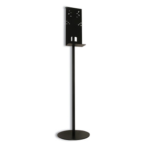 Vulcan Hand Sanitizer Stand, 12" dia x 48" h, Black View Product Image