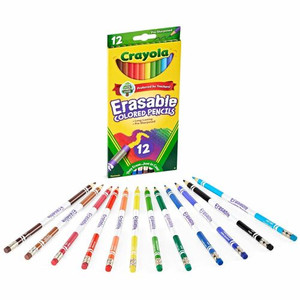 Crayola Erasable Colored Pencils - Assorted Lead Product Image 