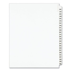 Avery Standard Collated Legal Exhibit Divider Sets - Avery Style - (AVE01339) Product Image 