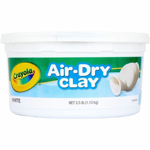 Crayola Air-Dry Clay - Clay Craft - White Product Image 