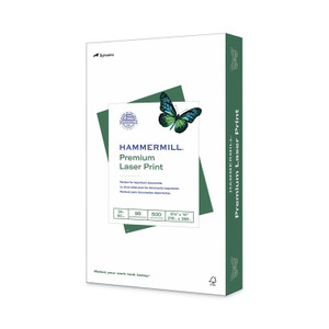 Hammermill Premium Laser Print Paper - White - 98 Brightness - Legal - 8 1/2" x 14" - 24 lb Basis Weight (HAM104612) Product Image 
