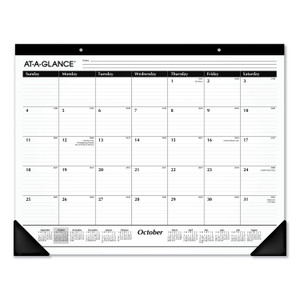 At-A-Glance 16-Month Monthly Desk Pad - Academic - Julian Dates - Monthly - 16 Month - September 2025 to December 2026 (AAGSK241600) Product Image 