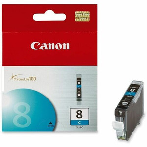 Canon CLI8 Original Inkjet Ink Cartridge - Cyan - 1 Each - Inkjet - Cyan Product Image 