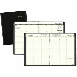 At-A-Glance Recycled Appointment Book Planner - Large - Julian Dates - Weekly, Monthly - 1 Year - January 2026 to December 2026 - (AAG70950G05) Product Image 