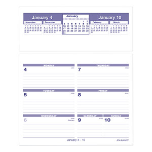 At-A-Glance Flip-A-Week Desk Calendar Refill - Small - Julian Dates - Weekly - 12 Month - January 2026 to December 2026 (AAGSW705X50) Product Image 