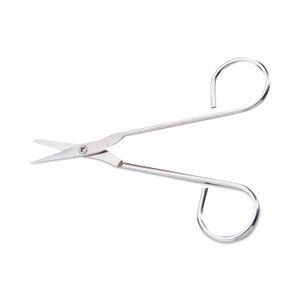 First Aid Only 4-1/2" Compact Scissors - 4.5" Overall Length - Silver (FAOFAE6004) Product Image 