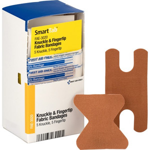 First Aid Only Knuckle/Fingertip Fabric Bandages - Beige Product Image 
